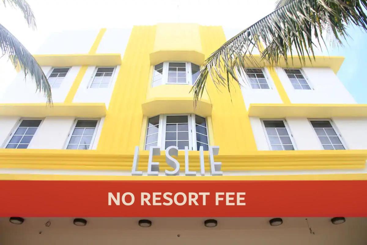 Leslie Hotel Ocean Drive Miami Beach Exterior photo